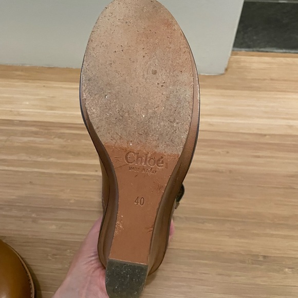 Chloe Wedge Platform Ankle Boots - Picture 7 of 9